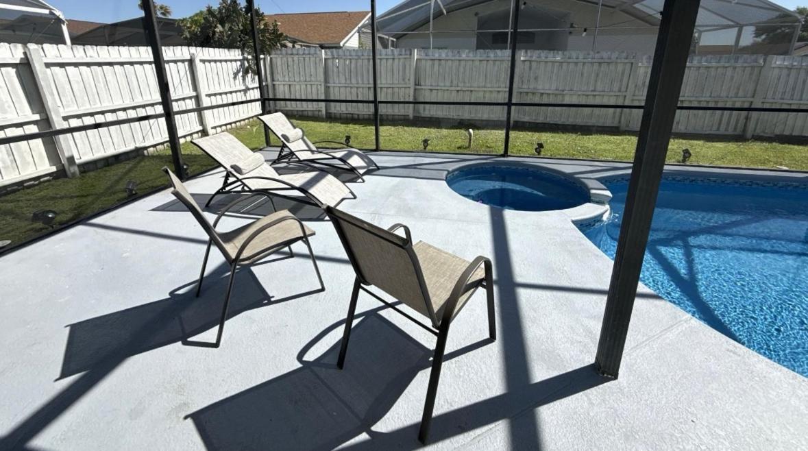 Beautiful 5Br 4 Baths Themed Home Near Disney And Universal, Private Pool, Gameroom, Baby Crib And More 基西米 外观 照片